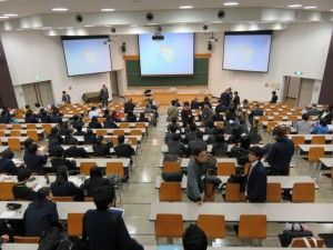 このような大きな会場で